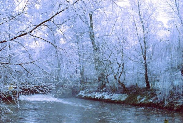 Winter Scene, New Mill Road, Finchampsted